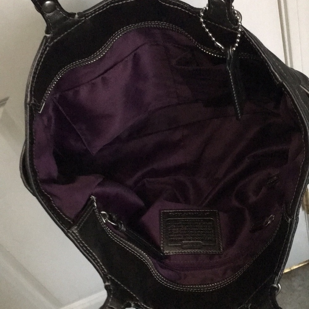 Dark Grey Coach Bag - Picture 4 of 6